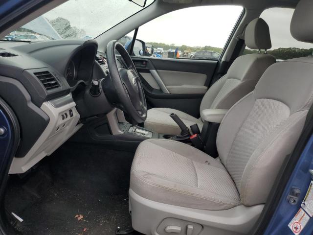 JF2SJADC1FH587594 - 2015 SUBARU FORESTER 2.5I PREMIUM BLUE photo 7