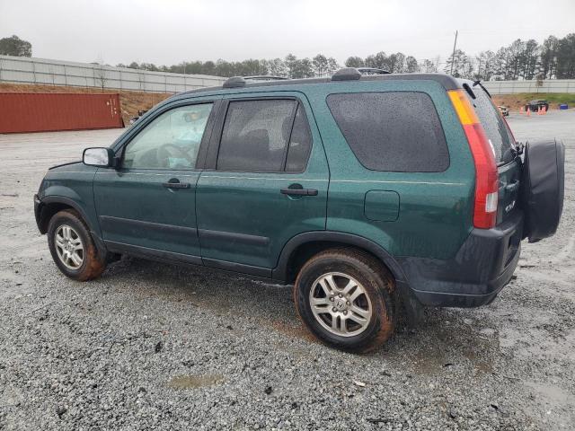 SHSRD78864U232682 - 2004 HONDA CR-V EX GREEN photo 2