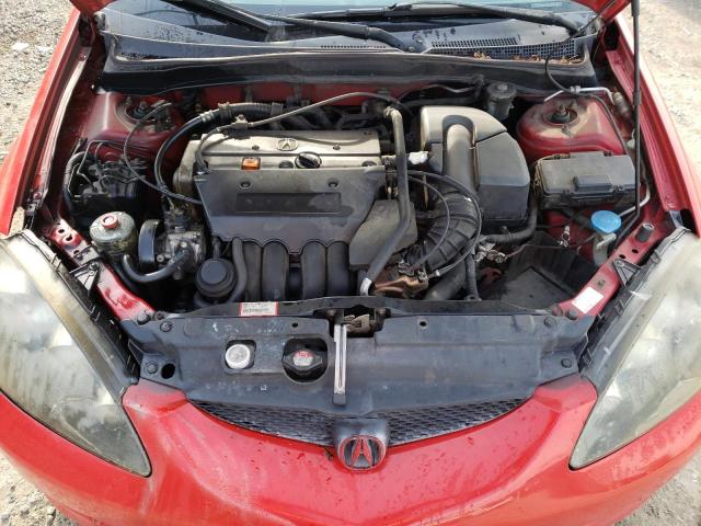 JH4DC54895S007979 - 2005 ACURA RSX RED photo 11
