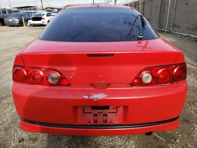 JH4DC54895S007979 - 2005 ACURA RSX RED photo 6