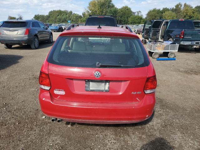 3VWPP7AJ9DM680653 - 2013 VOLKSWAGEN JETTA S RED photo 6