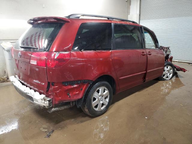 5TDZA23C45S259410 - 2005 TOYOTA SIENNA CE BURGUNDY photo 3