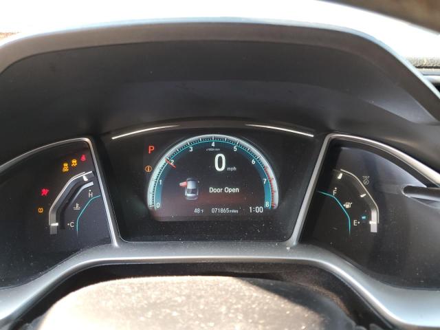 2HGFC1F79GH658712 - 2016 HONDA CIVIC EXL ნაცრისფერი ფოტო 9