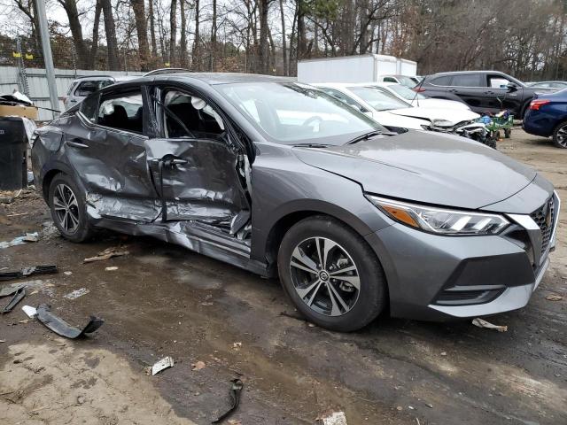 3N1AB8CV4NY317641 - 2022 NISSAN SENTRA SV CHARCOAL photo 4