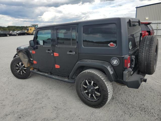 1C4BJWEG6EL262237 - 2014 JEEP WRANGLER U SAHARA 黑色 照片 2