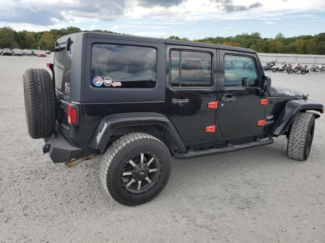 1C4BJWEG6EL262237 - 2014 JEEP WRANGLER U SAHARA 黑色 照片 3