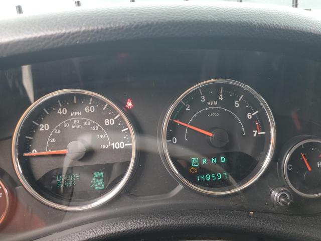 1C4BJWEG6EL262237 - 2014 JEEP WRANGLER U SAHARA 黑色 照片 9