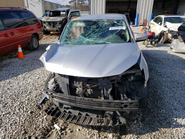 3N1AB7AP4KL611466 - 2019 NISSAN SENTRA S SILVER photo 5