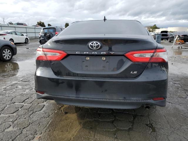 4T1B11HKXKU264481 - 2019 TOYOTA CAMRY L BLACK photo 6