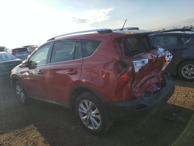 JTMYFREV5DD024805 - 2013 TOYOTA RAV4 LIMITED RED photo 2