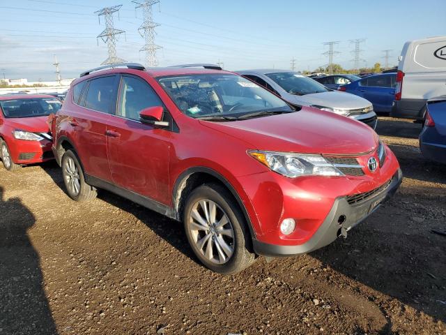 JTMYFREV5DD024805 - 2013 TOYOTA RAV4 LIMITED RED photo 4