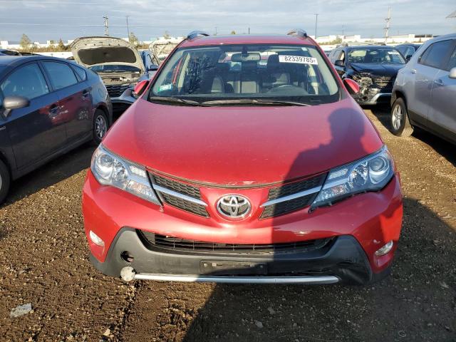 JTMYFREV5DD024805 - 2013 TOYOTA RAV4 LIMITED RED photo 5