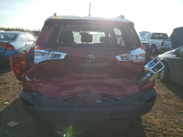 JTMYFREV5DD024805 - 2013 TOYOTA RAV4 LIMITED RED photo 6