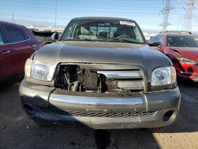 5TBRU341X5S442460 - 2005 TOYOTA TUNDRA ACCESS CAB SR5 GRAY photo 5