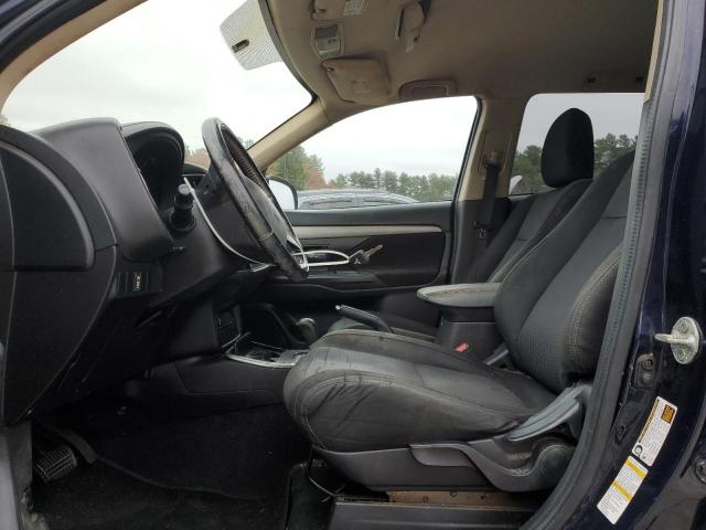 JA4AD2A31HZ015864 - 2017 MITSUBISHI OUTLANDER ES BLUE photo 7