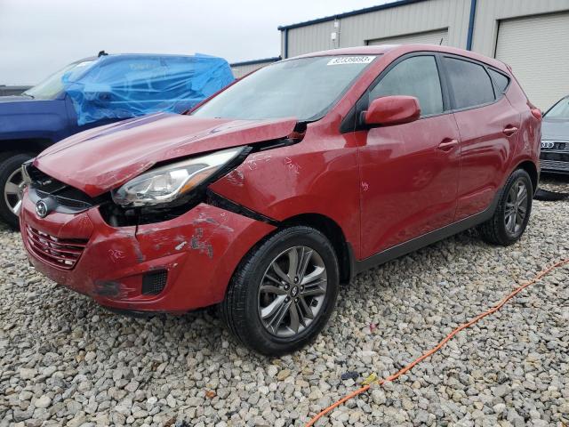 KM8JT3AFXFU033567 - 2015 HYUNDAI TUCSON GLS RED photo 1