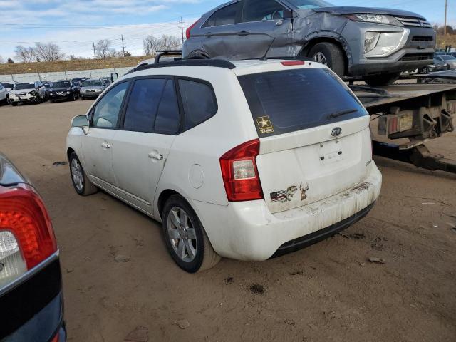 KNAFG526887132198 - 2008 KIA RONDO LX WHITE photo 2