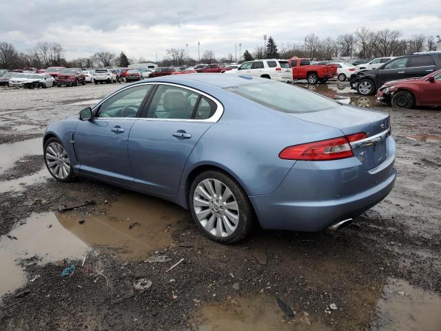 SAJWA06B39HR24108 - 2009 JAGUAR XF PREMIUM LUXURY BLUE photo 2