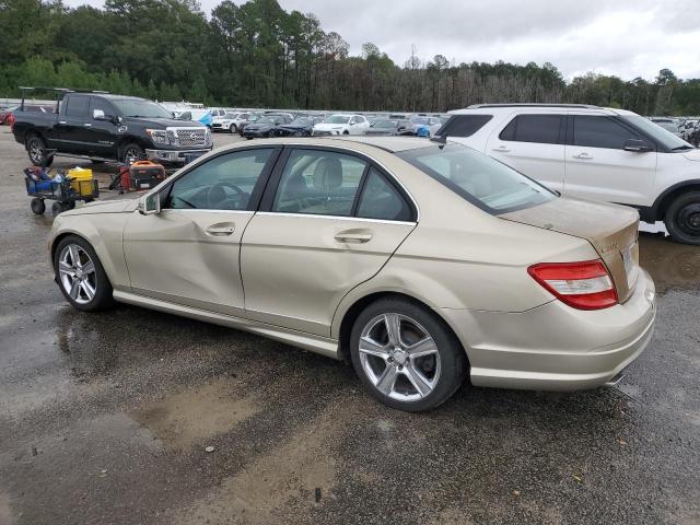 WDDGF8BB0AF442033 - 2010 MERCEDES-BENZ C 300 4MATIC GOLD photo 2