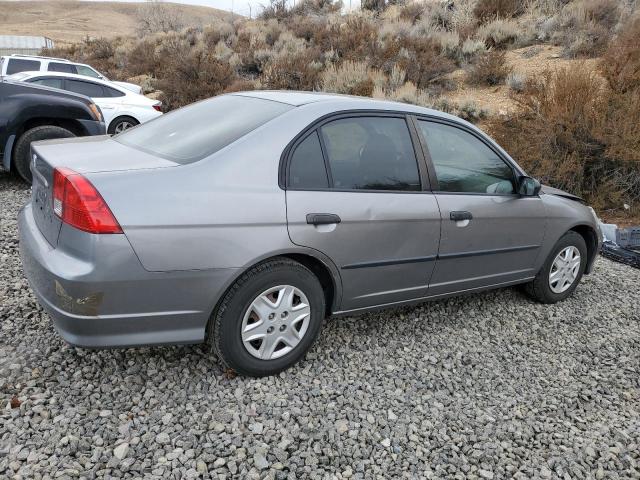 2HGES16305H568289 - 2005 HONDA CIVIC DX VP GRAY photo 3