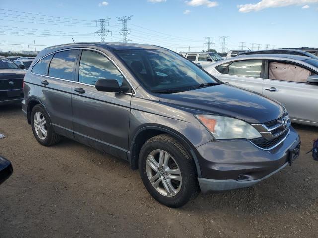 3CZRE4H53AG705365 - 2010 HONDA CR-V EX GRAY photo 4