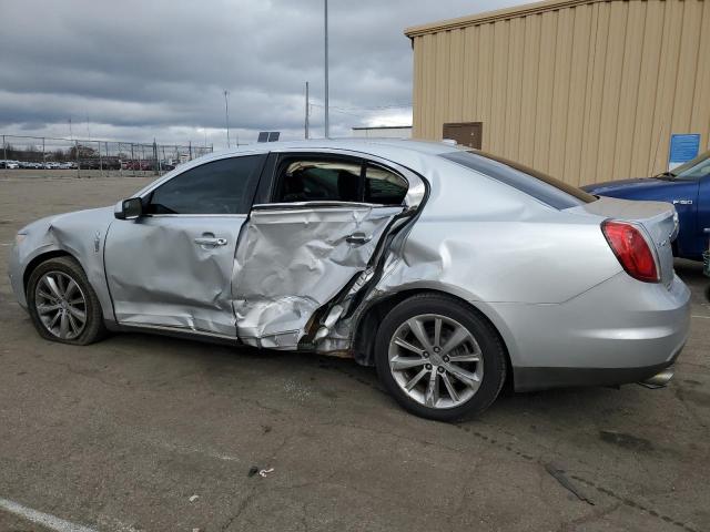 1LNHL9FT5AG607757 - 2010 LINCOLN MKS SILVER photo 2