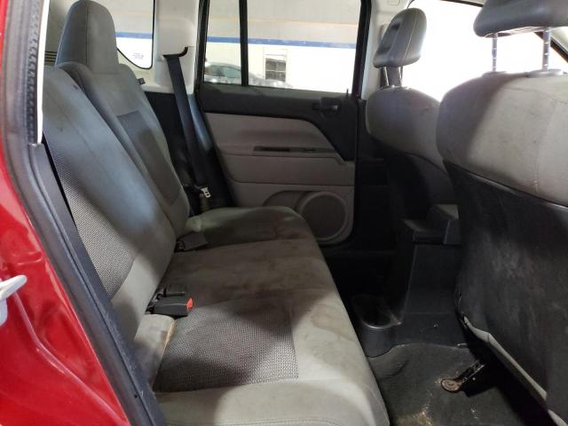 1J8FT47W17D132246 - 2007 JEEP COMPASS წითელი ფოტო 11