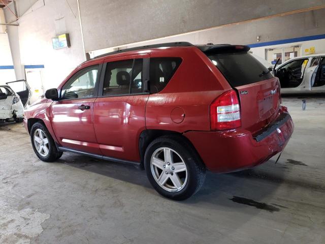 1J8FT47W17D132246 - 2007 JEEP COMPASS წითელი ფოტო 2