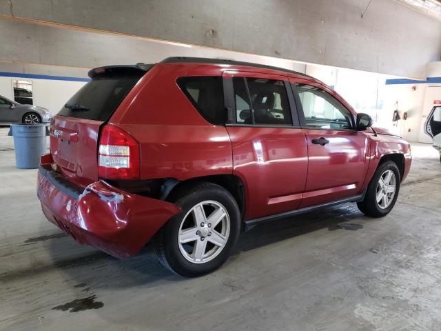 1J8FT47W17D132246 - 2007 JEEP COMPASS წითელი ფოტო 3