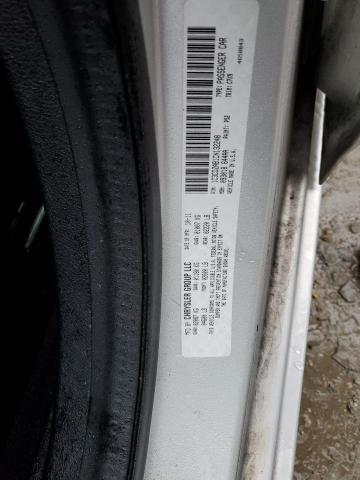 1C3CDZAB1CN132248 - 2012 DODGE AVENGER SE SILVER photo 12