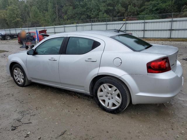 1C3CDZAB1CN132248 - 2012 DODGE AVENGER SE SILVER photo 2