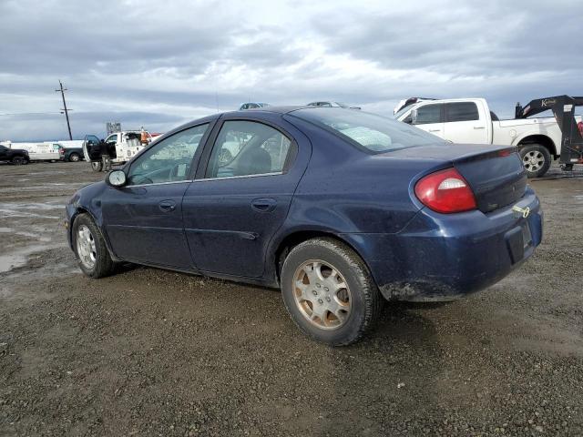 1B3ES56C55D286282 - 2005 DODGE NEON SXT BLUE photo 2