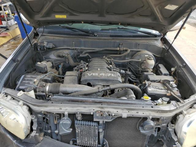 5TBET34166S554563 - 2006 TOYOTA TUNDRA DOUBLE CAB SR5 GRAY photo 11