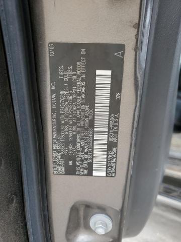 5TBET34166S554563 - 2006 TOYOTA TUNDRA DOUBLE CAB SR5 GRAY photo 12