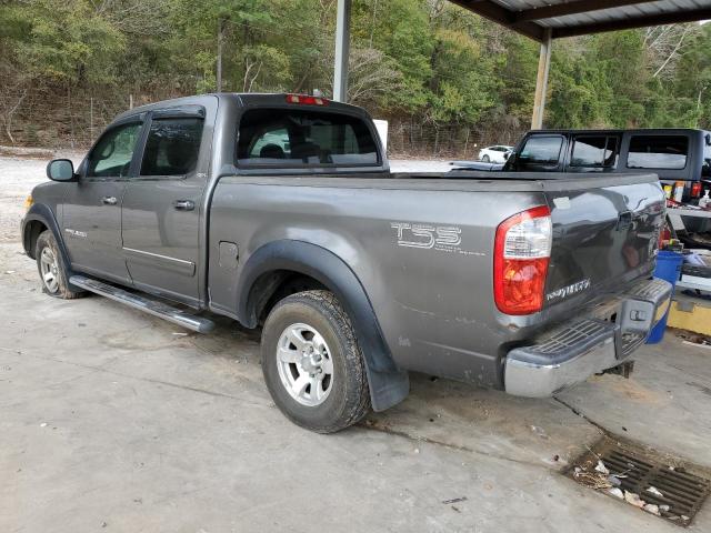 5TBET34166S554563 - 2006 TOYOTA TUNDRA DOUBLE CAB SR5 GRAY photo 2