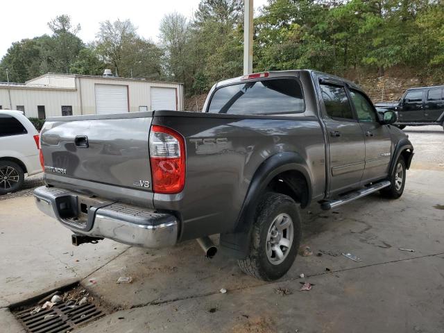 5TBET34166S554563 - 2006 TOYOTA TUNDRA DOUBLE CAB SR5 GRAY photo 3