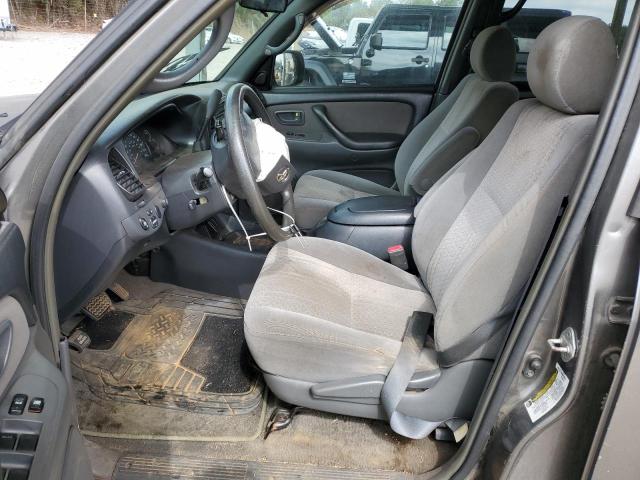 5TBET34166S554563 - 2006 TOYOTA TUNDRA DOUBLE CAB SR5 GRAY photo 7