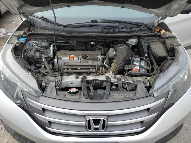 2HKRM4H33EH689978 - 2014 HONDA CR-V LX SILVER photo 12