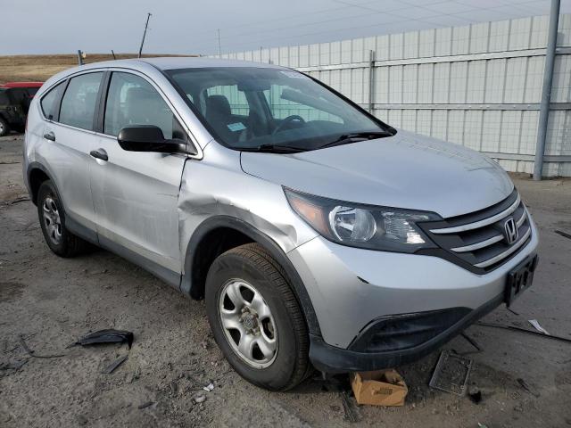 2HKRM4H33EH689978 - 2014 HONDA CR-V LX SILVER photo 4