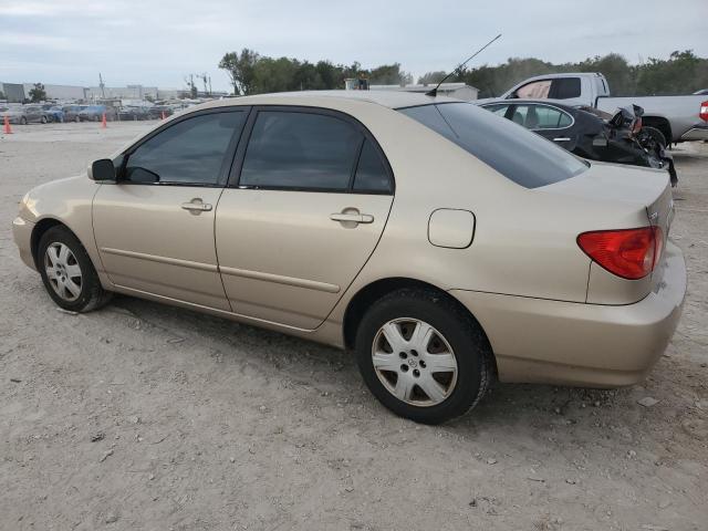 1NXBR30E75Z414335 - 2005 TOYOTA COROLLA CE GOLD photo 2