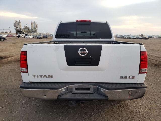 1N6AA07A94N505511 - 2004 NISSAN TITAN XE WHITE photo 6