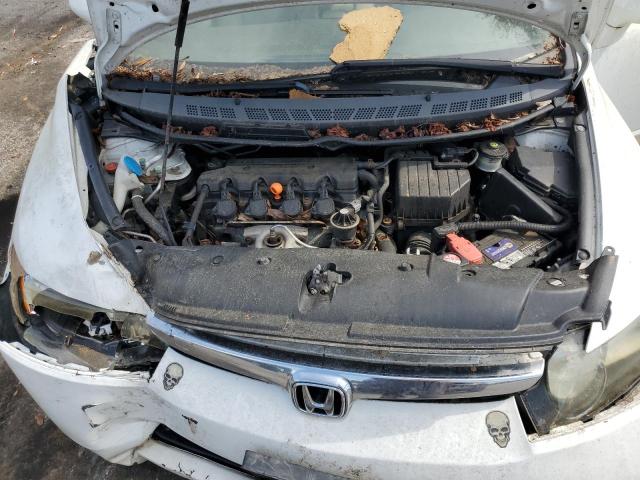 2HGFA16857H301915 - 2007 HONDA CIVIC EX თეთრი ფოტო 11