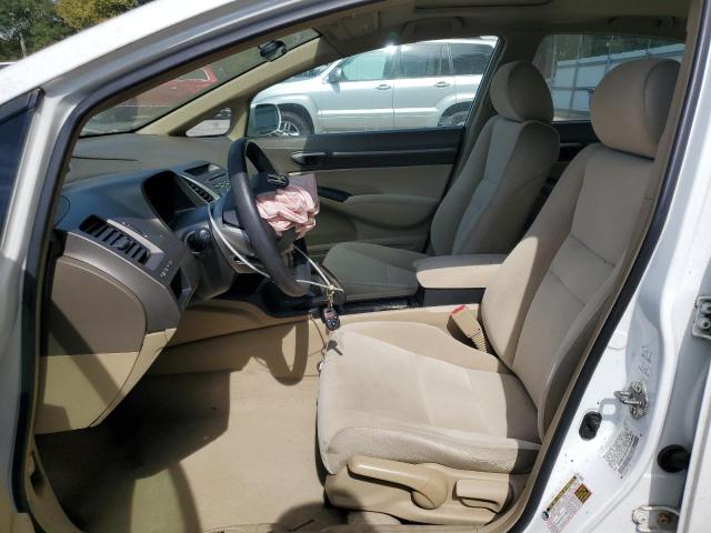 2HGFA16857H301915 - 2007 HONDA CIVIC EX თეთრი ფოტო 7
