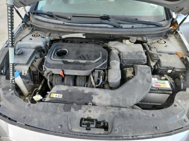 5NPE24AF4HH491830 - 2017 HYUNDAI SONATA SE Күміс фото 11