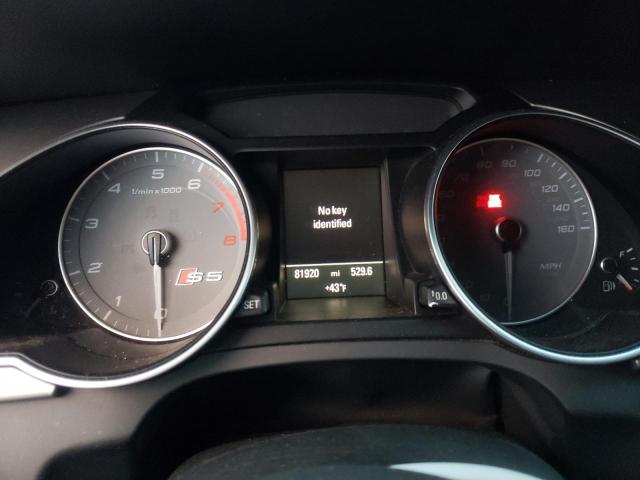 WAUVGAFRXEA046494 - 2014 AUDI S5 PRESTIGE BLACK photo 9