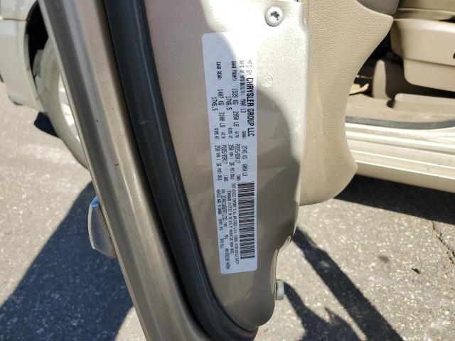 2C4RC1BG8DR711293 - 2013 CHRYSLER TOWN & COU TOURING Бежевый фото 13