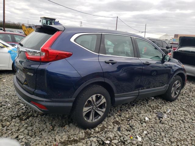 2HKRW6H39JH211368 - 2018 HONDA CR-V LX BLUE photo 3