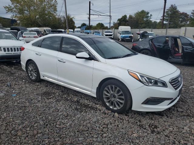 5NPE34AF3FH103173 - 2015 HYUNDAI SONATA SPORT WHITE photo 4