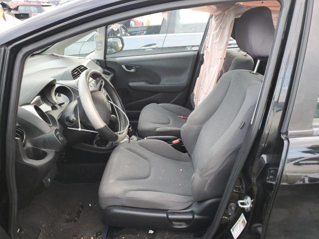 JHMGE8H39CC028992 - 2012 HONDA FIT BLACK photo 7