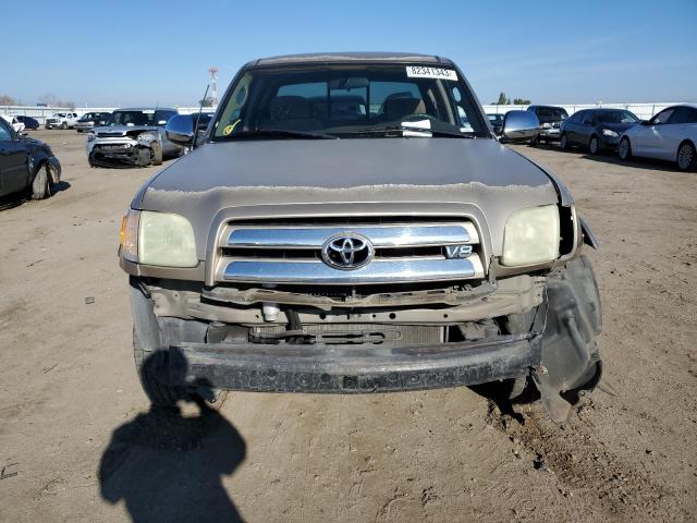 5TBRT34134S451535 - 2004 TOYOTA TUNDRA ACCESS CAB SR5 TAN photo 5